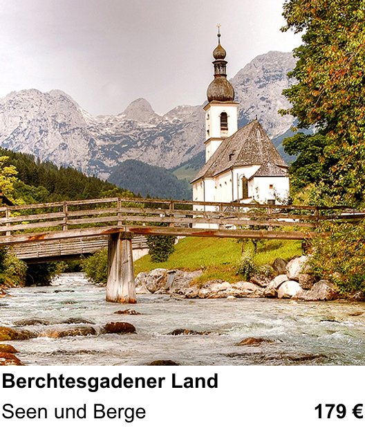 Dynamischer Foto-Workshop – Berchtesgadener Land und Seen und Berge