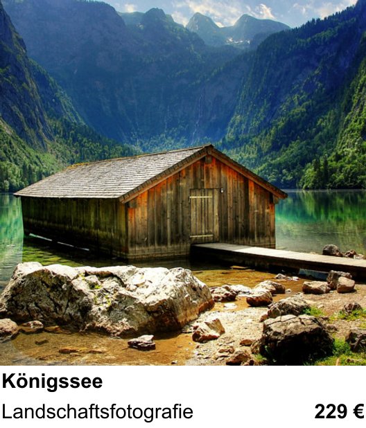 Dynamischer Foto-Workshop – Königssee und Landschaftsfotografie