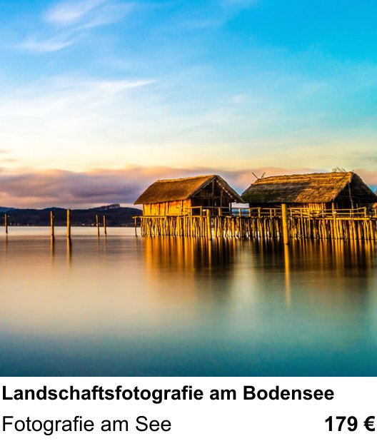 Dynamischer Foto-Workshop – Landschaftsfotografie am Bodensee und Fotografie am See