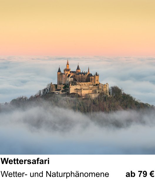 Dynamischer Foto-Workshop – Wettersafari und Wetter- und Naturphänomene