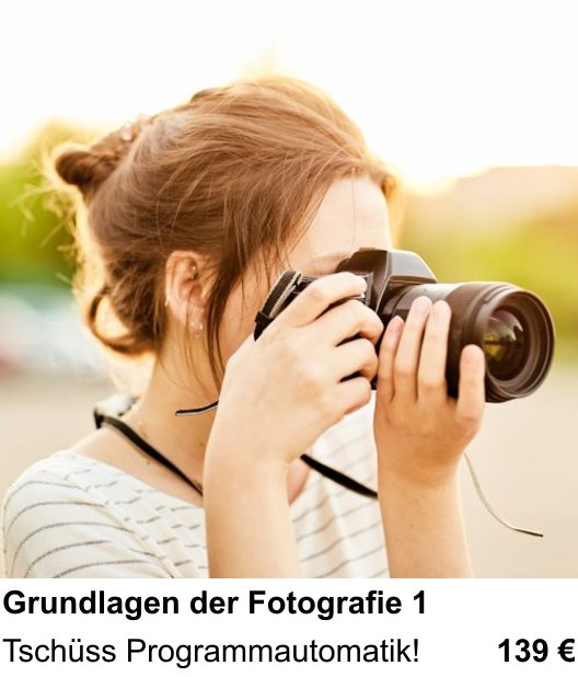 Mit der Kamera in Leipzig: Technische Grundlagen der Fotografie Schritt für Schritt
