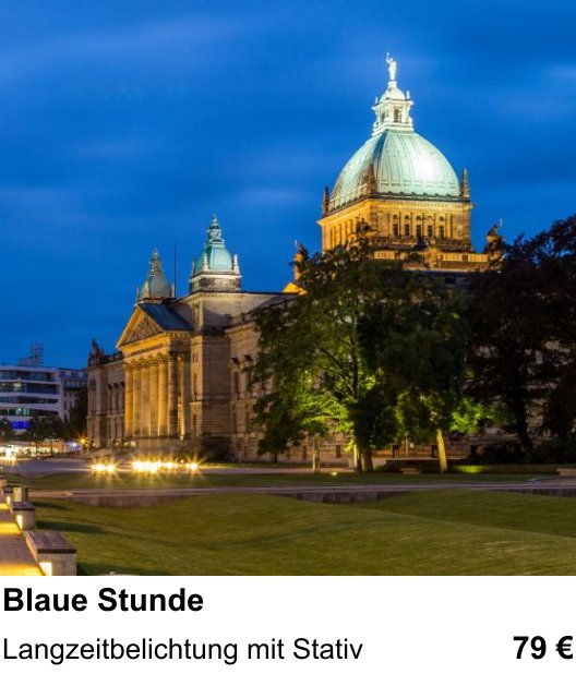 Mit der Kamera in Leipzig: Abendfotografie mit Stativ Schritt für Schritt